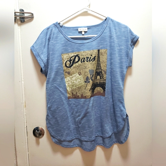 sugar & diamond Tops - Sugar & Diamond Paris Graphic Tee